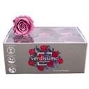 RST/2480 Têtes de Roses Standard stabilisée Cerise Boite de 6 têtes