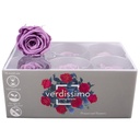 RST/2830 Têtes de Roses Standard stabilisée Lilas W-Box 6 têtes
