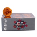 RSX/2530 Têtes de Roses Extra stabilisée Orange W-Box 6 têtes