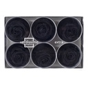 RSX/2990 Têtes de Roses Extra stabilisée Noir W-Box 6 têtes