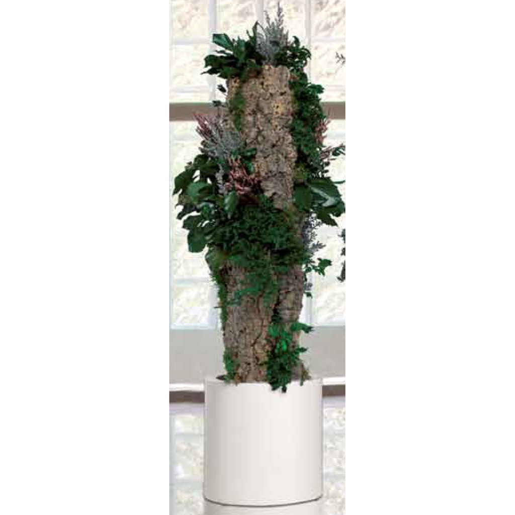 T-BOS10 Totem stabilizzato  Foresta Verde altezza 1,0 m