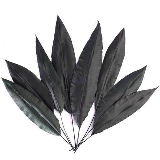 [TRL/9103] TRL/9103 Tropical leaf Preserved Green 25-35 cm