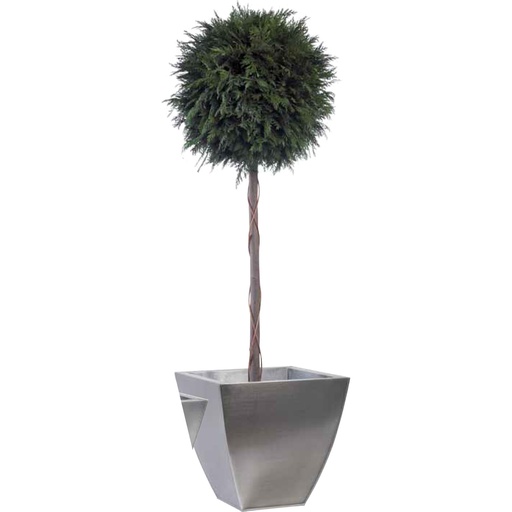 [BTH/0114] BTH/0114 Topiary tree preserved Green Thuya diam 45 Cm